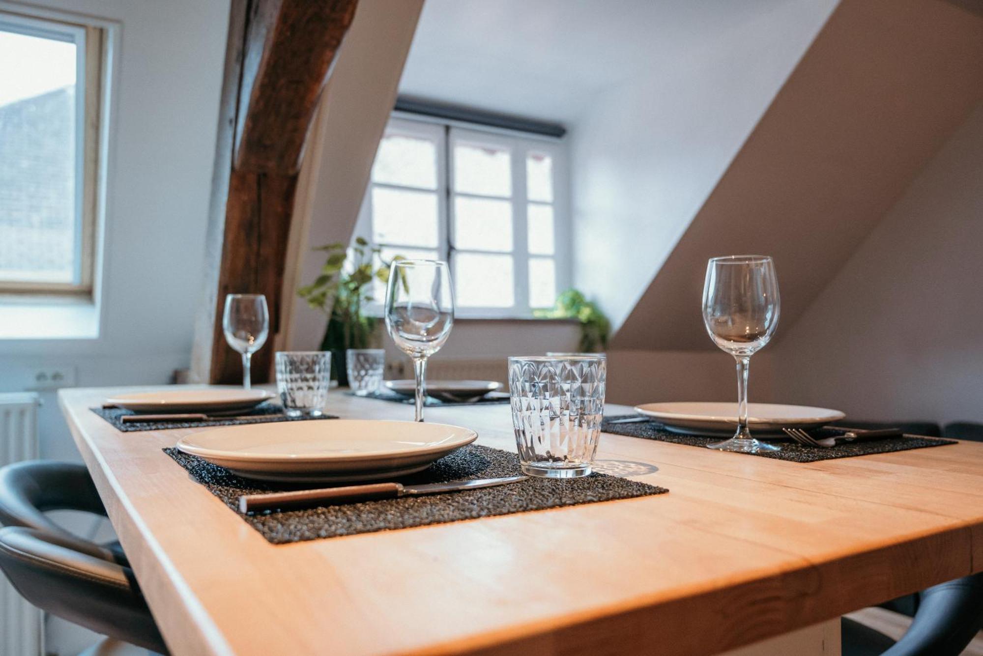 Appartement D'Aubilly Hyper Centre-Ville Charleville-Mezieres Bagian luar foto